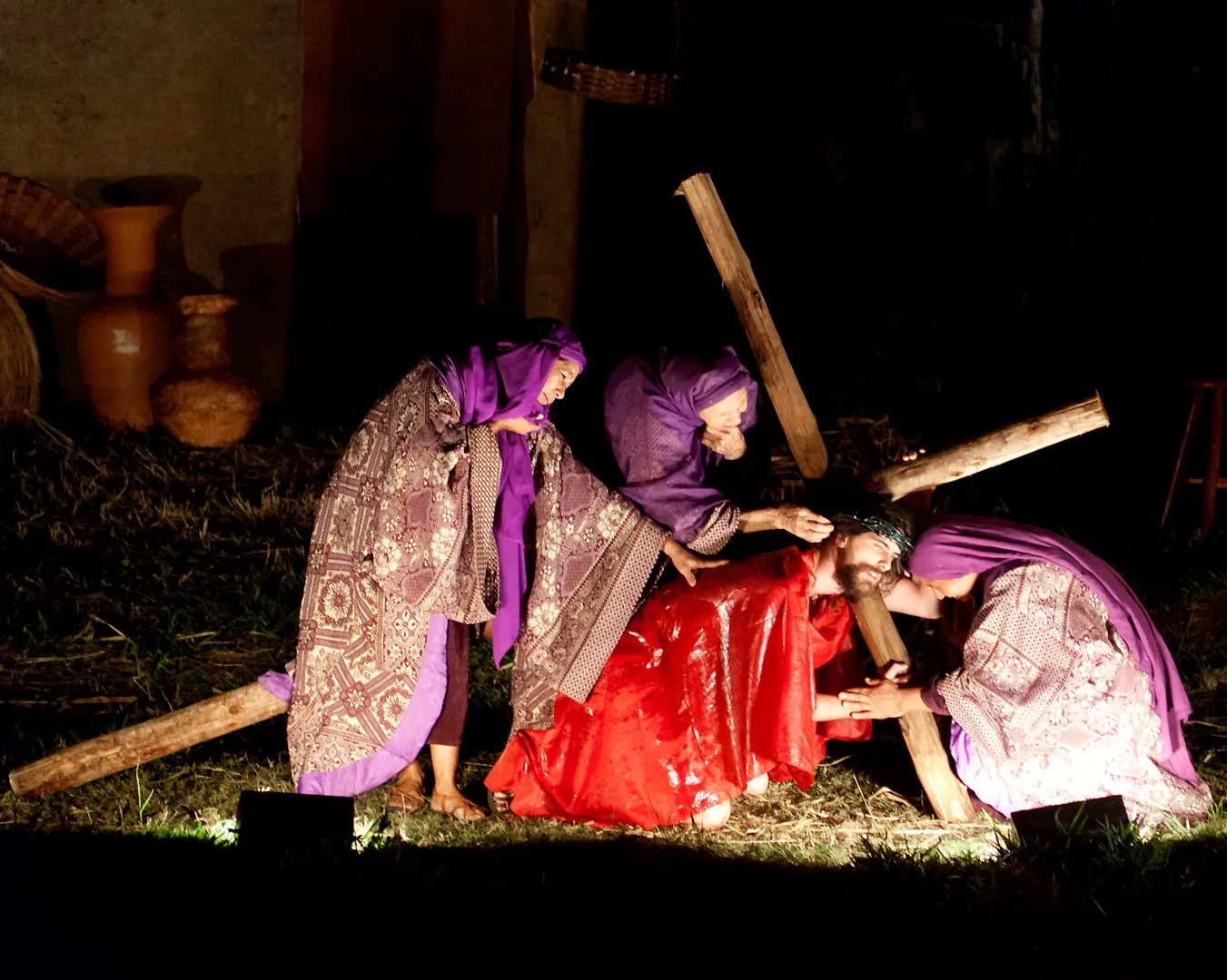 Fotografia de rua e do cotidiano em Piracicaba e São Paulo — Paixão de Cristo — Piracicaba